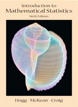 Cover image for Introduction to Mathematical Statistics, 6th Edition