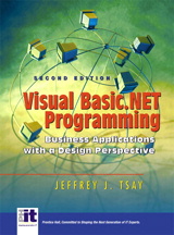 Cover image for Visual Basic.NET Programming: Business Applications with a Design Perspective, 2nd Edition