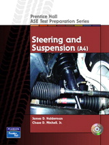Cover image for Prentice Hall - ASE Test Preparation Series: Steering and Suspension (A4)