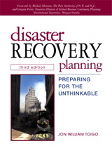 Cover image for Disaster Recovery Planning: Preparing for the Unthinkable, 3rd Edition