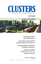 Cover image for Clusters for High Availability: A Primer of HP Solutions, 2nd Edition