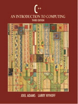 Cover image for C++: An Introduction to Computing, 3rd Edition