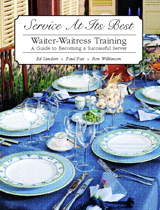 Cover image for Service at Its Best: Waiter-Waitress Training