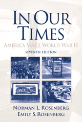 Cover image for In Our Times: America Since World War II, 7th Edition