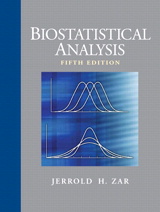 Cover image for Biostatistical Analysis, 5th Edition