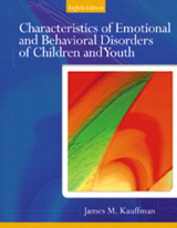 Cover image for Characteristics of Emotional and Behavioral Disorders of Children and Youth, 8th Edition