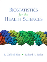 Cover image for Biostatistics for the Health Sciences