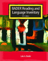 Cover image for Reading and Language Inventory, 5th Edition