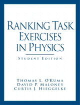 Cover image for Ranking Task Exercises in Physics: Student Edition