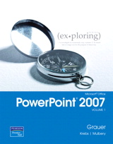 Cover image for Exploring Microsoft Office PowerPoint 2007, Volume 1