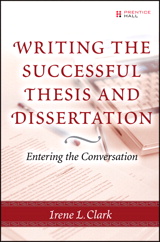 Cover image for Writing the Successful Thesis and Dissertation: Entering the Conversation
