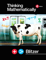 Cover image for Thinking Mathematically, 4th Edition