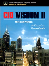 Cover image for CIO Wisdom II: More Best Practices