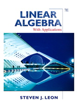Cover image for Linear Algebra with Applications, 7th Edition