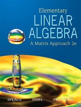 Cover image for Elementary Linear Algebra, 2nd Edition