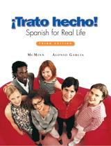 Cover image for Trato hecho: Spanish for Real Life (clothbound), 3rd Edition
