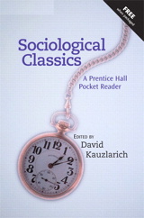 Cover image for Sociological Classics: A Prentice Hall Pocket Reader