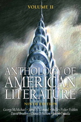 Cover image for Anthology of American Literature, Volume II, 9th Edition
