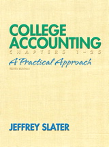 Cover image for College Accounting: A Practical Approach  (Chapters 1-25), 10th Edition
