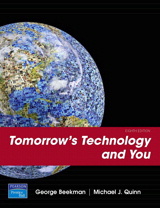 Cover image for Tomorrow's Technology and You, Complete, 8th Edition