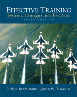 Cover image for Effective Training: Systems, Strategies and Practices, CourseSmart eTextbook, 3rd Edition