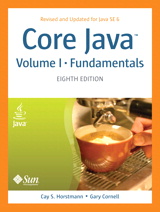 Cover image for Core Java™, Volume I--Fundamentals, 8th Edition