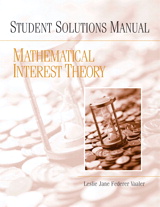 Cover image for Student Solutions Manual