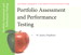 Cover image for Portfolio Assessment and Performance Testing, Pamphlet 10, 2nd Edition