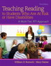 Teaching Reading to Students Who Are At Risk or Have Disabilities, Enhanced Pearson eText with Loose-Leaf Version -- Access Card Package, 3rd Edition