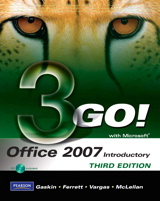 Cover image for GO! with Microsoft Office 2007 Introductory, 3rd Edition