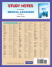 Cover image for Study Notes for Medical Language, 2nd Edition