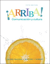Cover image for Arriba: Comunicacíon y cultura Student Edition, 5th Edition