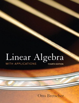 Cover image for Linear Algebra with Applications, 4th Edition