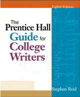 Cover image for Prentice Hall Guide for College Writers, The, 8th Edition