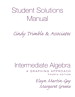 Cover image for Student Solutions Manual (Standalone) for Intermediate Algebra: A Graphing Approach, 4th Edition