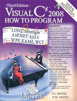 Cover image for Visual C# 2008 How to Program, 3rd Edition