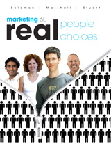 Cover image for Marketing: Real People, Real Choices, 6th Edition