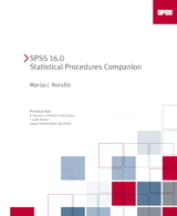 Cover image for SPSS 16.0 Statistical Procedures Companion, 2nd Edition