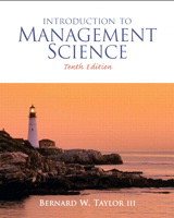 Cover image for Introduction to Management Science, 10th Edition