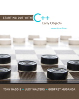 Cover image for Starting Out with C++: Early Objects, 7th Edition