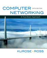 Cover image for Computer Networking: A Top-Down Approach, 5th Edition