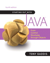 Cover image for Starting Out with Java: From Control Structures through Objects, 4th Edition