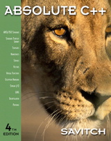 Cover image for Absolute C++, 4th Edition