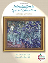 Cover image for Introduction to Special Education: Making A Difference (with MyEducationLab), 7th Edition