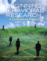 Cover image for Beginning Behavioral Research: A Conceptual Primer, 6th Edition