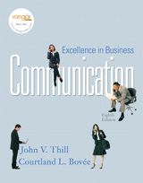 Cover image for Excellence in Business Communication, 8th Edition