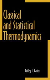 Cover image for Classical and Statistical Thermodynamics