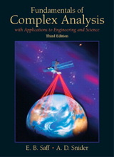 Cover image for Fundamentals of Complex Analysis  with Applications to Engineering,  Science, and Mathematics, 3rd Edition