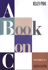 Cover image for Book on C, A: Programming in C, 4th Edition
