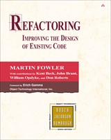 Cover image for Refactoring: Improving the Design of Existing Code